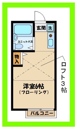 グランディオ府中の物件間取画像